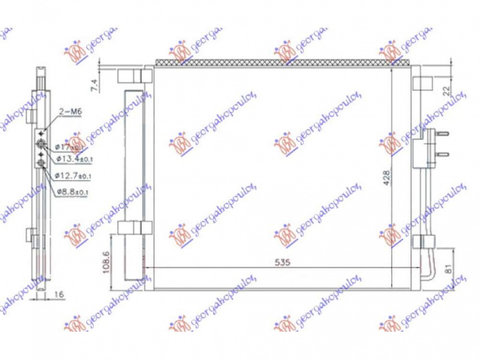 Radiator Apa - Hyundai Ix20 2011 , 253101p050