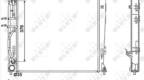 RADIATOR APA HYUNDAI ix35 Van CRDi 4WD 136cp NRF N