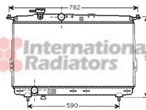 Radiator apa HYUNDAI SONATA IV EF VAN WEZEL 82002106