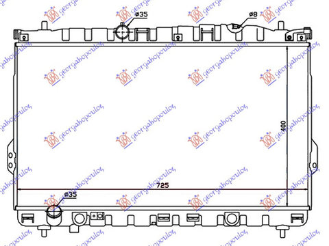 Radiator Apa - Hyundai Trajet 2004 , 253103a000