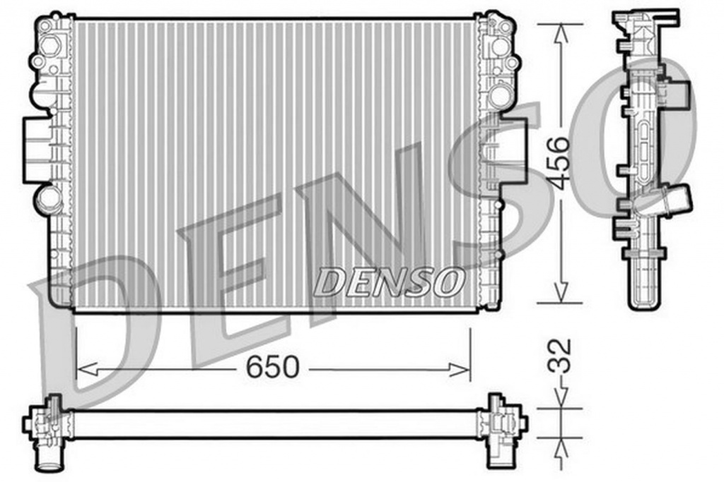 Radiator apa IVECO DAILY III platou sasiu NISSENS 61979