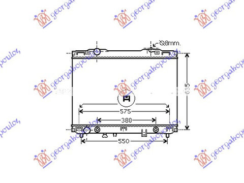 Radiator Apa - Kia Sorento 2002 , 2.53e+175