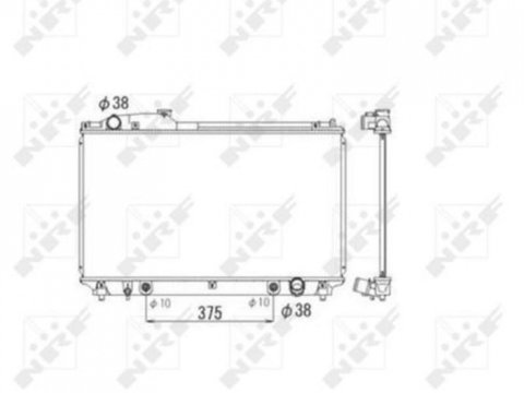 Radiator apa Lexus LS (UCF30) 2000-2006 #2 1640050230