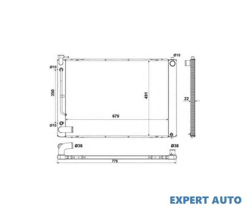 Radiator apa Lexus RX (MHU3_, GSU3_, MCU3_) 2003-2008 #8 01153181