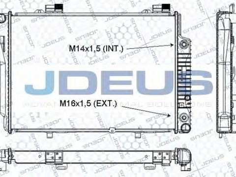 Radiator apa MERCEDES-BENZ C-CLASS combi S202 JDEUS RA0170350