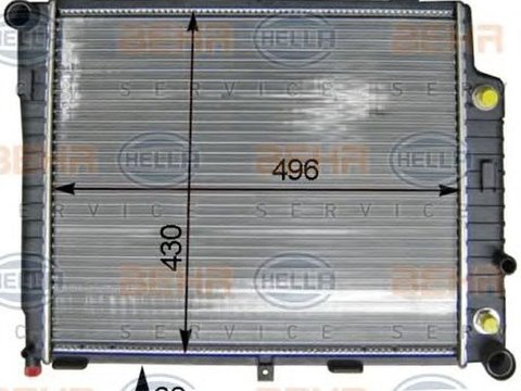 Radiator apa MERCEDES-BENZ C-CLASS combi S202 HELLA 8MK 376 714-631