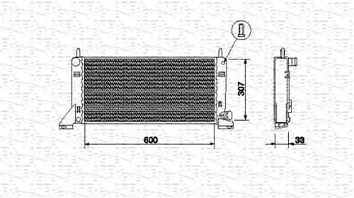 Radiator apa MERCEDES-BENZ CLK C209 MAGN