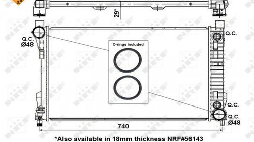 Radiator Apa Mercedes-Benz CLK-Class C20