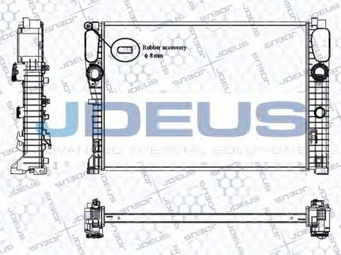 Radiator apa MERCEDES-BENZ E-CLASS T-Model S211 JDEUS RA0170980
