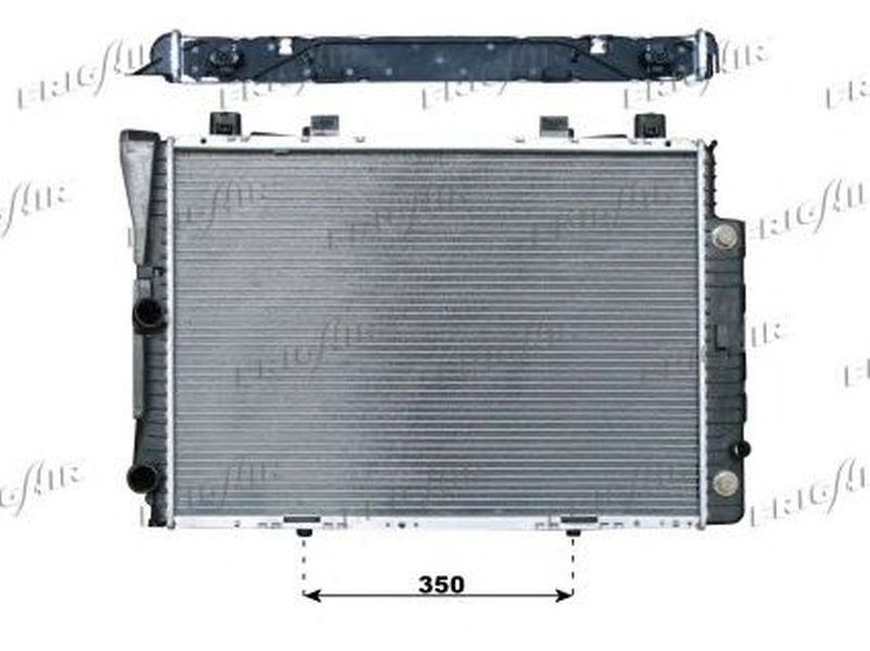 Radiator apa MERCEDES-BENZ S-CLASS W140 FRIGAIR 01063003