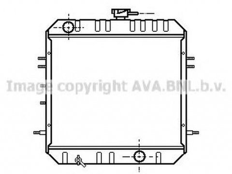 Radiator apa MITSUBISHI Canter AVA MT2095