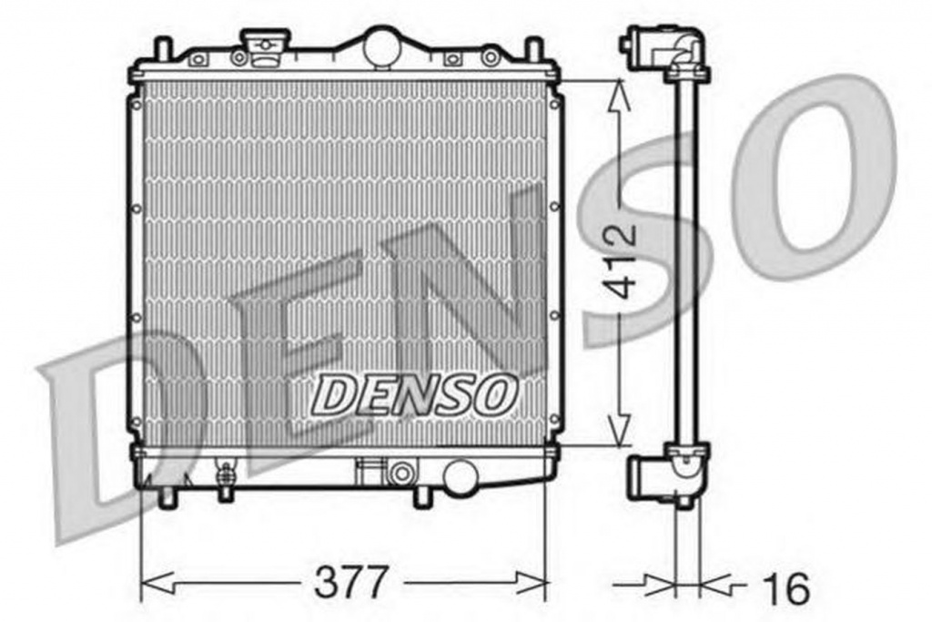 Radiator apa MITSUBISHI COLT IV CA A DENSO DRM45001