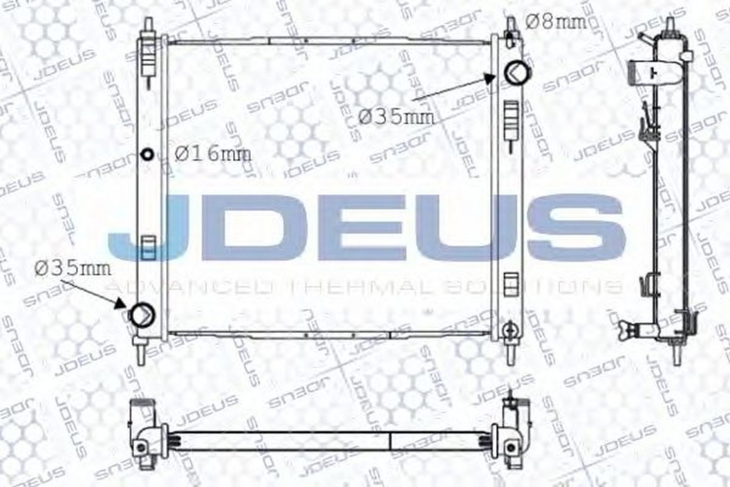 Radiator apa NISSAN JUKE F15 JDEUS 019M69