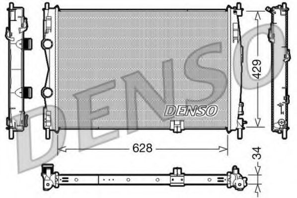 Radiator apa NISSAN QASHQAI / QASHQAI +2 (J10, JJ1