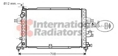 Radiator apa NOU pentru Astra H 1.7 , 1.9