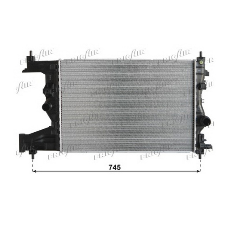 RADIATOR APA OPEL ASTRA GTC 10.2011-> Radiator apa pentru 1 3 - 1 7 diesel 58x39,5 PIESA NOUA ANI 2011 2012 2013 2014 2015