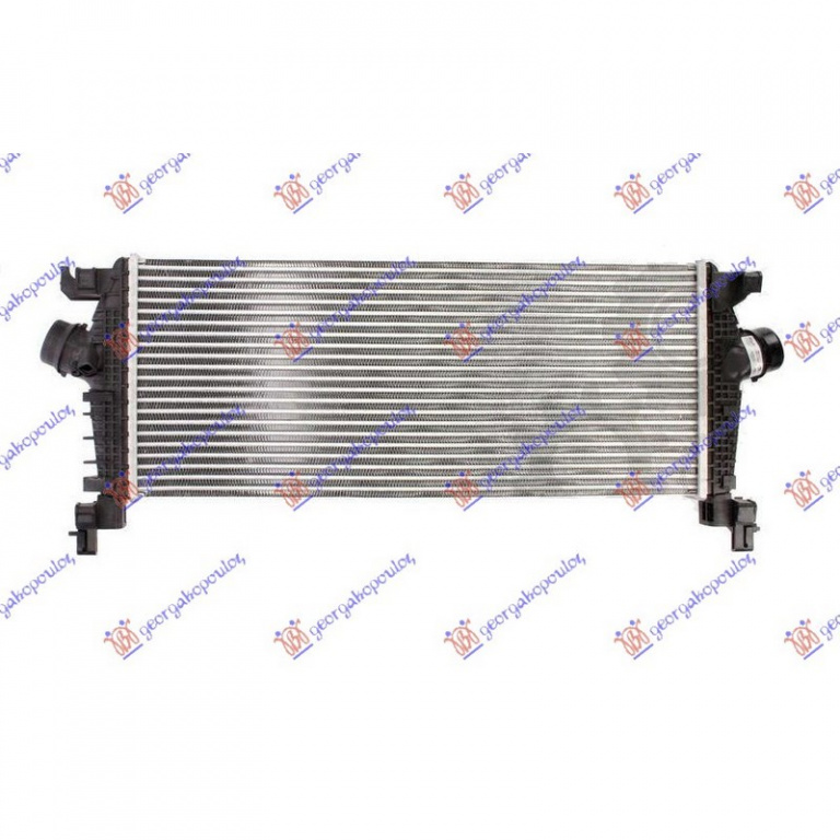 RADIATOR APA OPEL ASTRA J 12.2009->2016 Radiator apa 1,6i->2016V TURBO manuala 665x280 5 usi /break 2013->2016 PIESA NOUA ANI 2013 2014 2015 2016