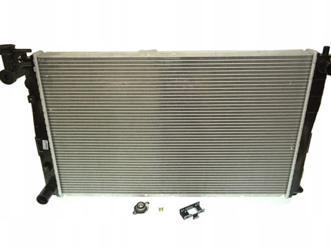 Radiator apa racire motor, KIA CARNIVAL, 06.1998-10.2006 motor 2,5 V6 benzina, cv manuala, aluminiu/ plastic brazat, 700x424x16 mm,