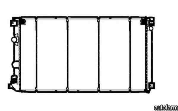 Radiator apa racire motor OPEL MOVANO autobasculan