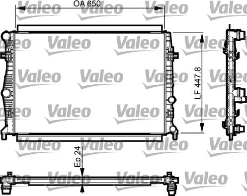 Radiator apa racire motor SKODA OCTAVIA Combi 5E5 