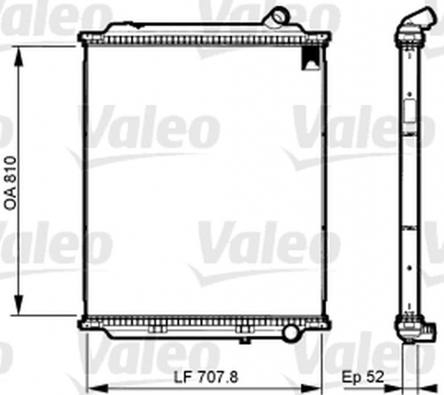 Radiator apa RENAULT TRUCKS Premium 2 VALEO 733525