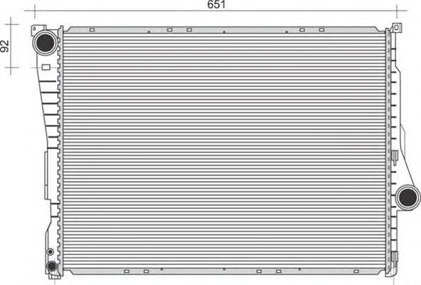 Radiator apa SEAT IBIZA V ST 6J8 6P8 MAGNETI MARELLI 350213857000