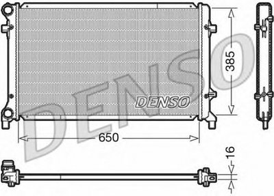 Radiator apa SEAT LEON 1P1 DENSO DRM02014