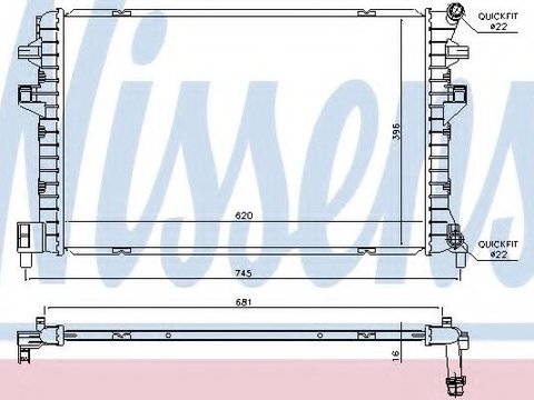 Radiator apa SEAT LEON ST (5F8) (2013 - 2016) MTR 12133812