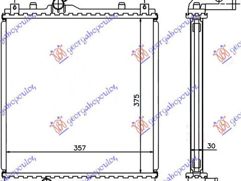 Radiator Apa - Suzuki Ignis 200 2001 , 17700-80g00