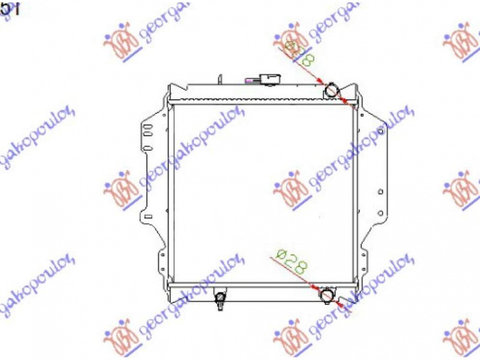 Radiator Apa - Suzuki Jeep (Sj413) 1990 , 1770083000