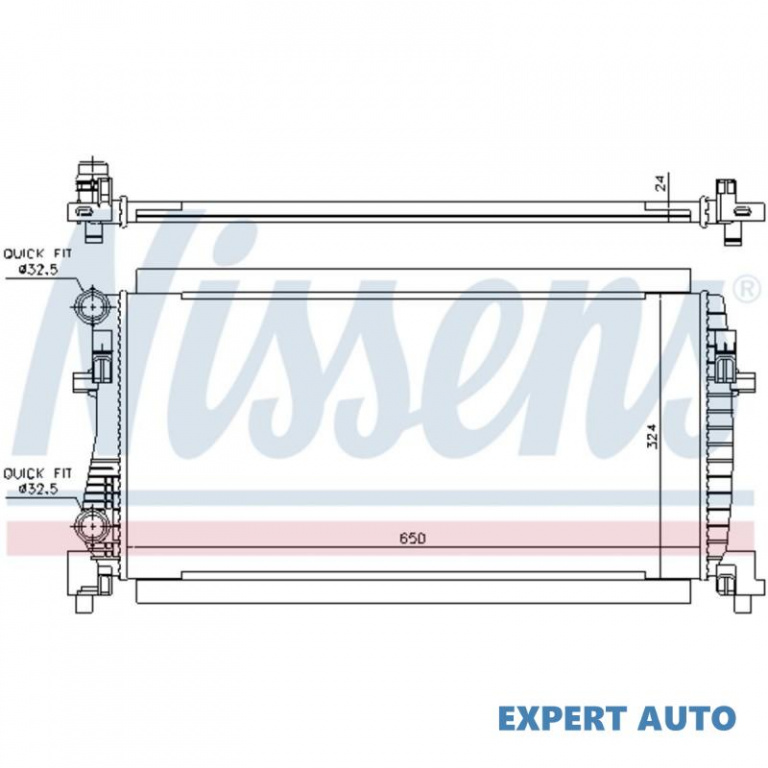 Radiator apa Volkswagen VW GOLF VII combi (BA5) 2013-2016 #8 65317