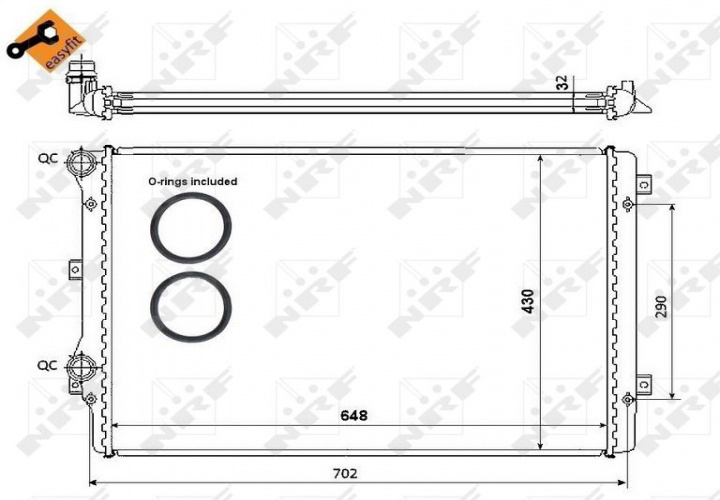 Radiator Apa Volkswagen VW Passat CC 1 (