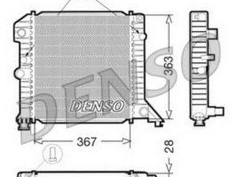 Radiator apa VOLVO 460 L 464 DENSO DRM33020