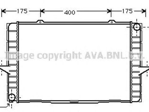 Radiator apa VOLVO 850 LS AVA VO2063