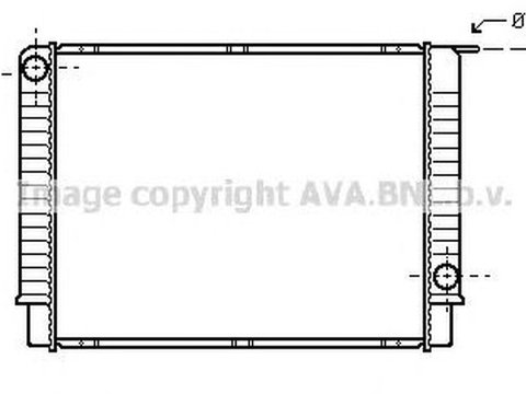 Radiator apa VOLVO V90 combi AVA VO2145