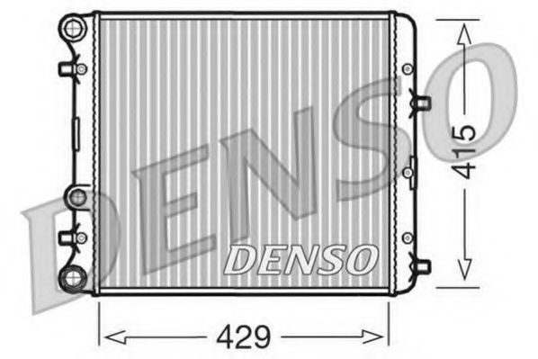 Radiator apa VW FOX (5Z1, 5Z3) (2003 - 2016) QWP W