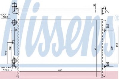 Radiator apa VW GOLF 6 Cabriolet (517) (2011 - 201