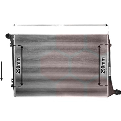 Radiator apa VW PASSAT B6 2005->2010, GOLF 5 20
