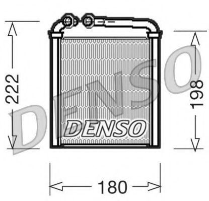 Radiator (calorifer) caldura habitaclu VW GOLF 5 (