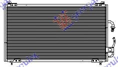 Radiator clima Ac/ -99 PEUGEOT 406 SDN 96-05 cod 6453V0
