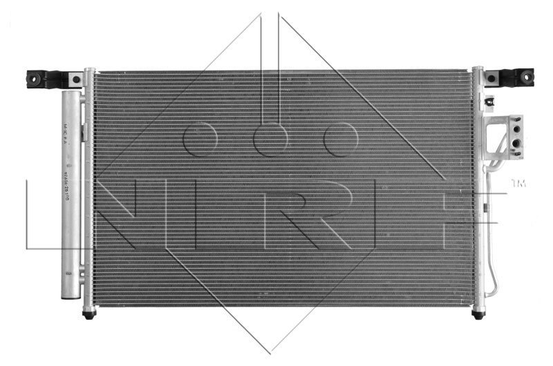 Radiator clima/AC # Hyundai Santa 2006 2007 2008 2009 2010 2011 2012 # 35987 # NRF