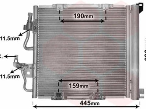 Radiator Clima Ac Opel Zafira B 1.7 Cdti A17DTJ