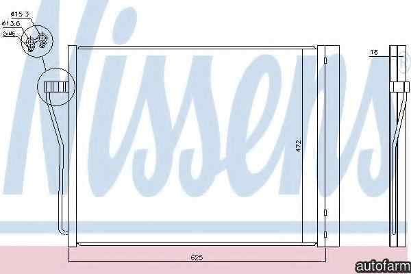 Radiator Clima Aer Conditionat BMW 7 (F01, F02, F0