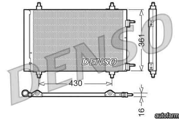 Radiator Clima Aer Conditionat CITROËN C4 Picasso