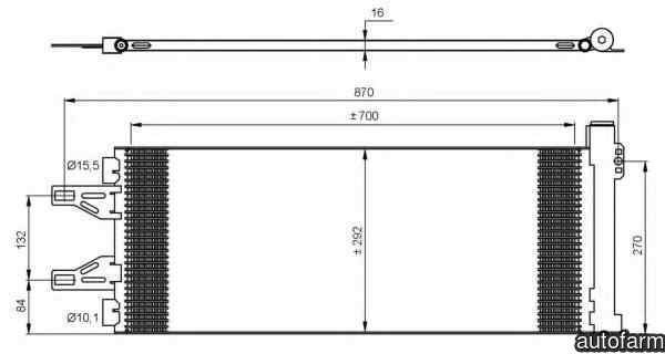 Radiator Clima Aer Conditionat CITROËN JUMPER pla