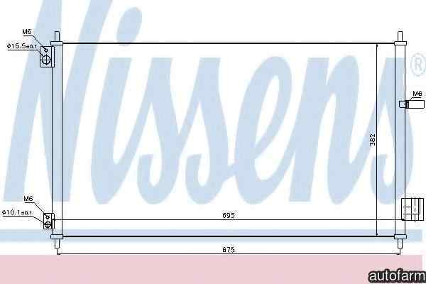 Radiator Clima Aer Conditionat HONDA ACCORD VII To