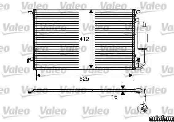 Radiator Clima Aer Conditionat HYUNDAI GRAND SANTA