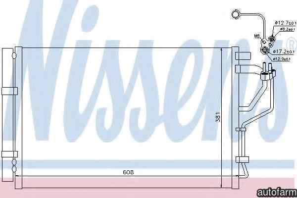 Radiator Clima Aer Conditionat KIA CEE`D Sportswagon NISSENS 940268