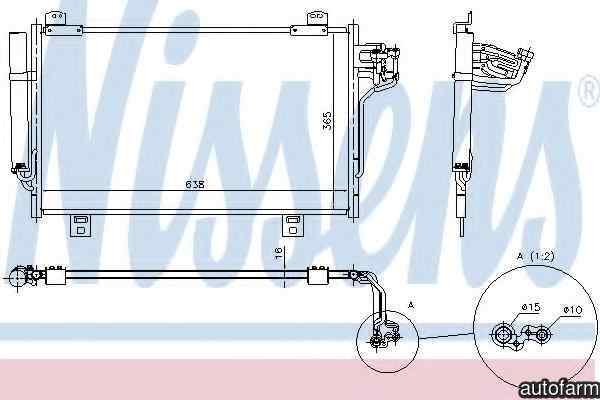 Radiator Clima Aer Conditionat MAZDA 6 limuzina (G