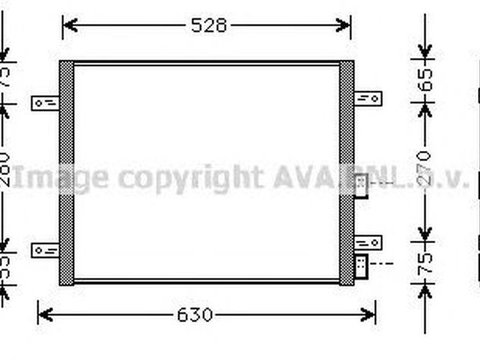 Radiator clima ALFA ROMEO SPIDER 916 916S AVA L5081